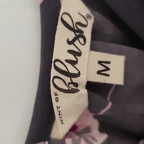 Wrap around dress pink gray - Picture 3 of 6